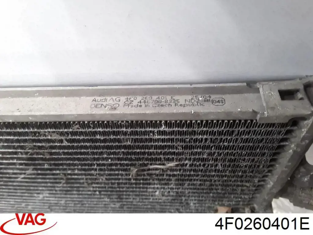 Comprar 4F0260401E VAG Condensador de aire acondicionado