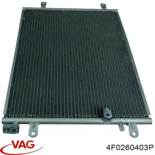 Condensador aire acondicionado 4F0260403P VAG