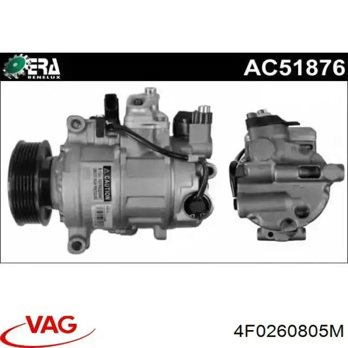 Compresor ac VAG 4F0260805M precio, desde 319,66 EUR