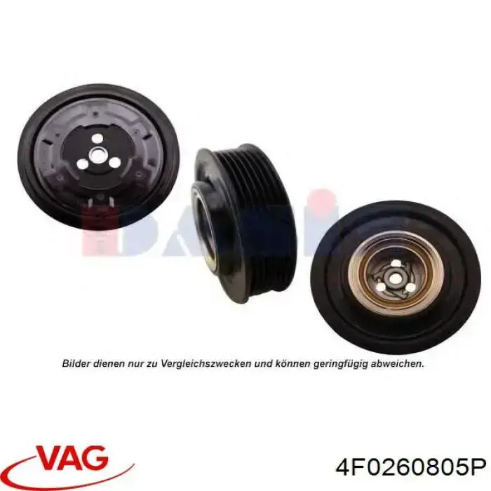 Comprar 4F0260805P VAG Compresor de aire acondicionado coche