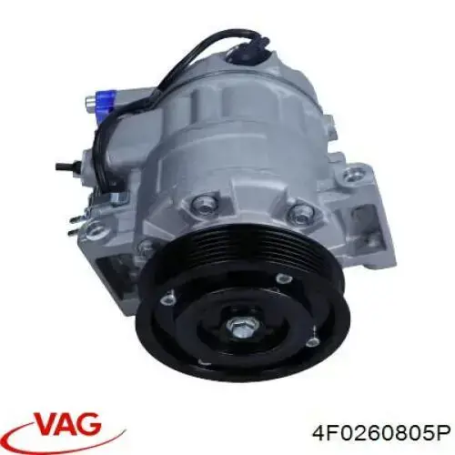 Compresor de aire acondicionado 4F0260805P VAG
