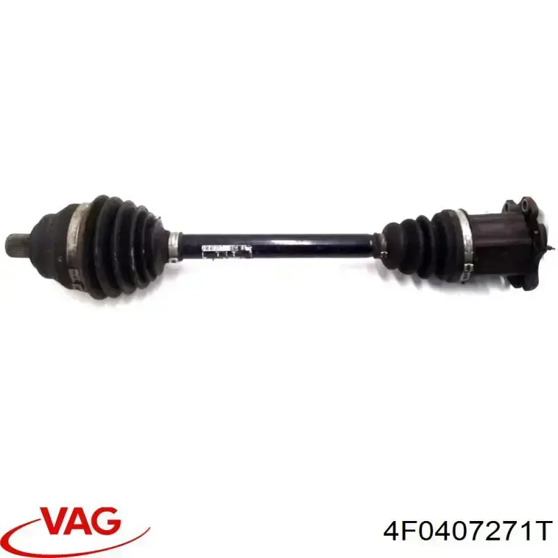 4F0407271T VAG Semieje delantero izquierdo