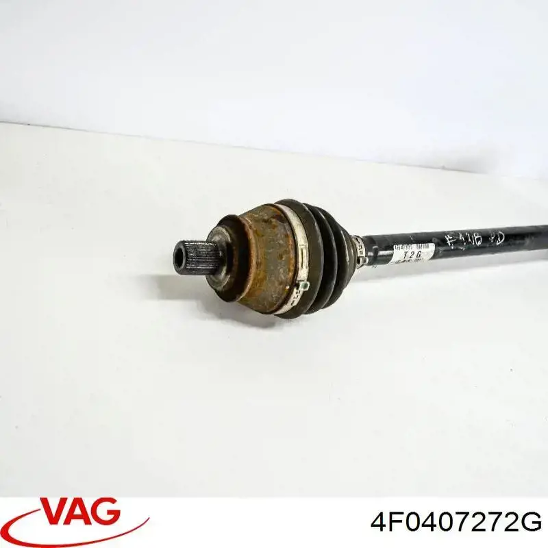 Semieje delantero derecho 4F0407272G VAG