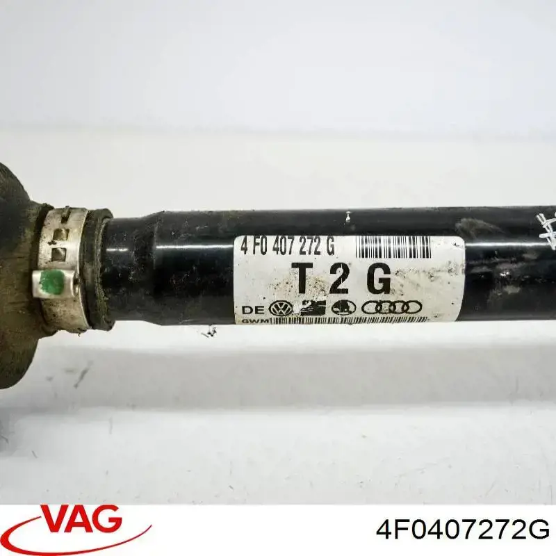 Semieje delantero derecho VAG 4F0407272G