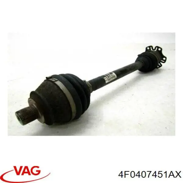 Semieje delantero izquierdo VAG 4F0407451AX precio, desde 78,41 EUR