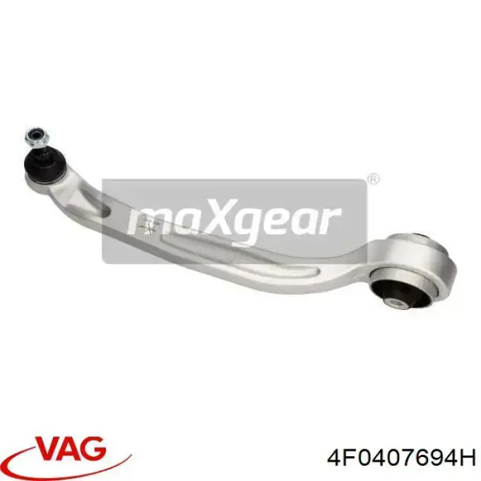 Brazo inferior derecho de la suspensión delantera VAG 4F0407694H