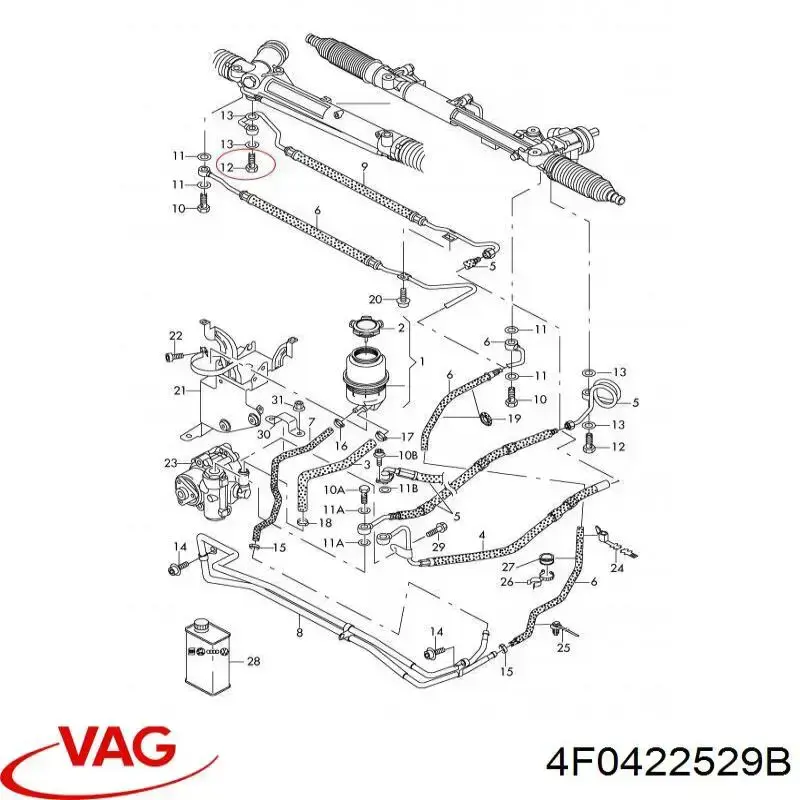  VAG 4F0422529B precio, desde 28,77 EUR