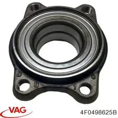 Cojinete de cubo delantero/trasero 4F0498625B VAG