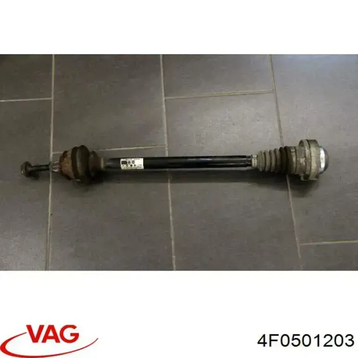 4F0501203X VAG Semieje trasero