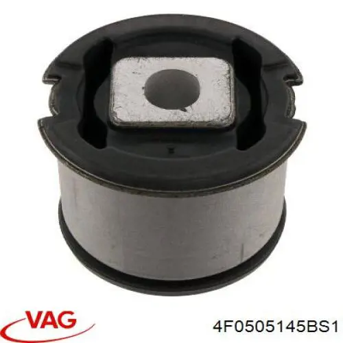 4F0505145BS1 VAG suspensión, cuerpo del eje trasero