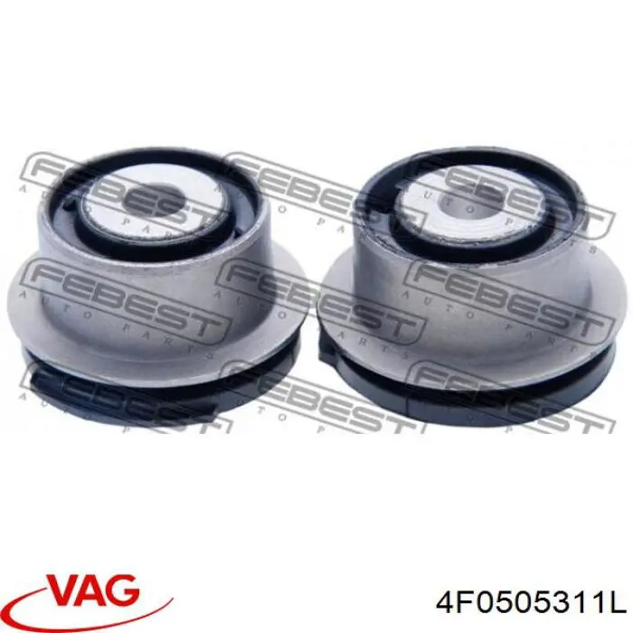 Brazo inferior izquierdo de la suspensión trasera VAG 4F0505311L precio, desde 84,22 EUR