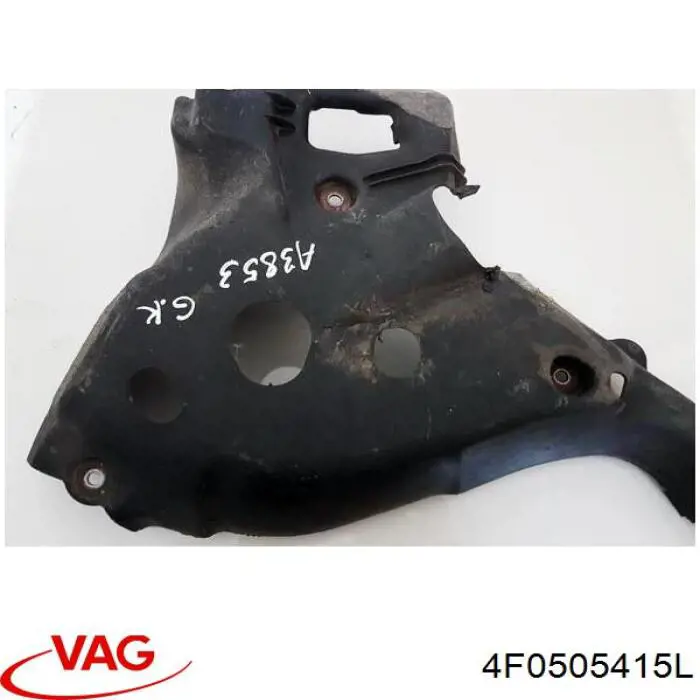 Protección inferior trasera del brazo de suspensión VAG 4F0505415L precio, desde 40,41 EUR