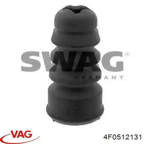 Tope de amortiguador trasero 4F0512131 VAG