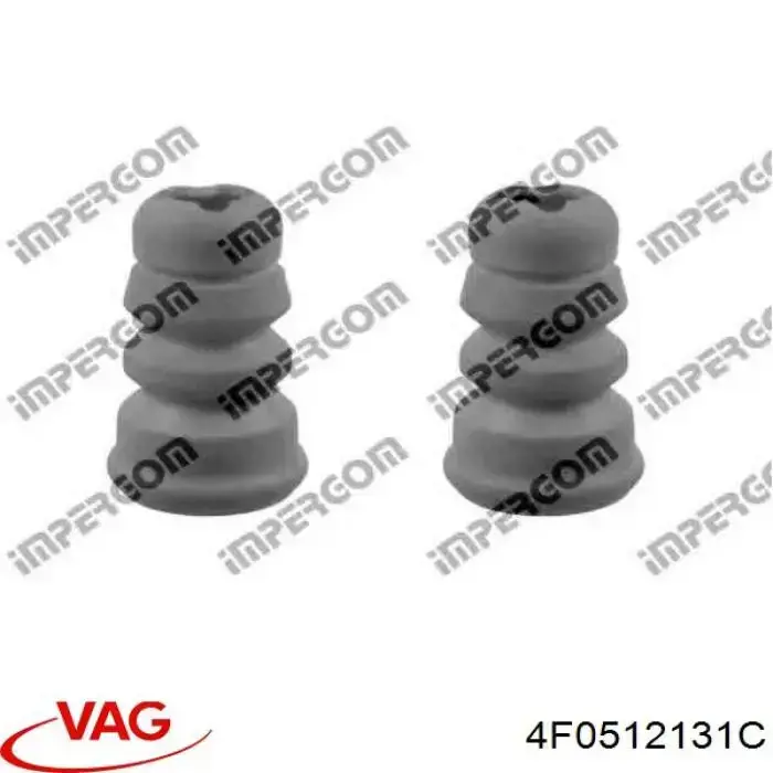 Comprar 4F0512131C VAG Tope de amortiguador trasero