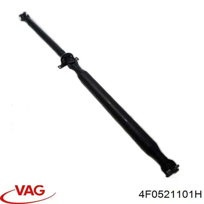 4F0521101G VAG árbol cardán trasero completo