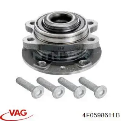 Comprar 4F0598611B VAG Cubo de rueda, Eje trasero