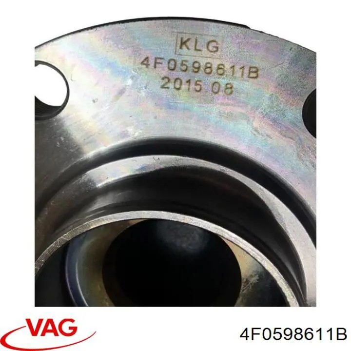 Comprar 4F0598611B VAG Cubo de rueda, Eje trasero