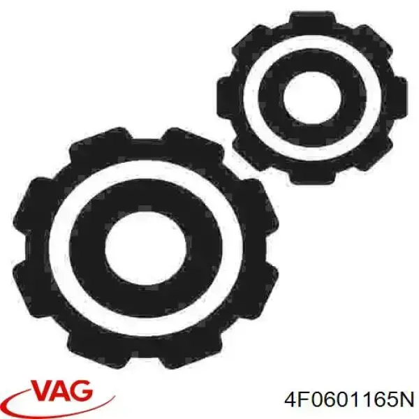 Tapacubos 4F0601165N VAG