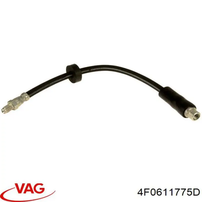 4F0611775D VAG tubo flexible de frenos trasero