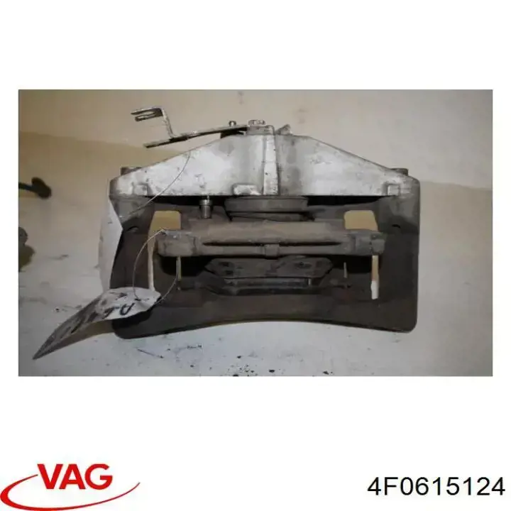 Pinza de freno delantera derecha 4F0615124 VAG