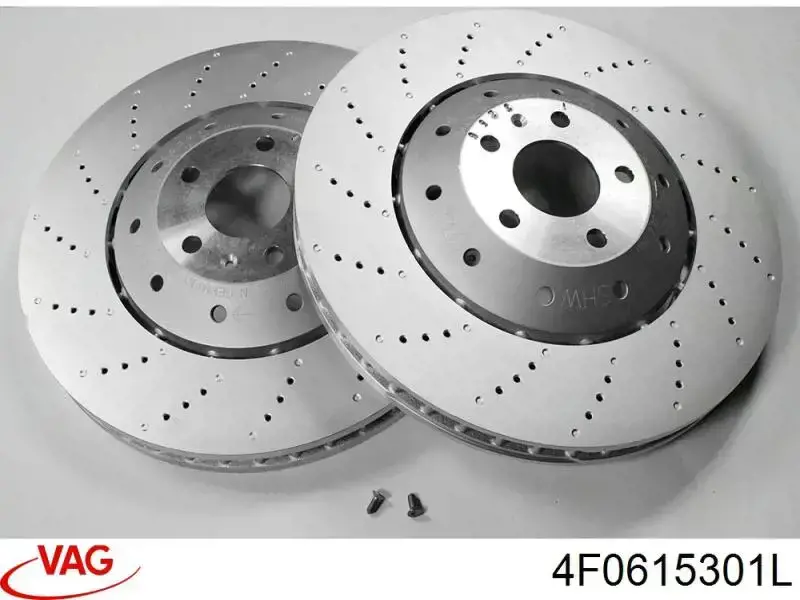 Comprar 4F0615301L VAG Freno de disco delantero