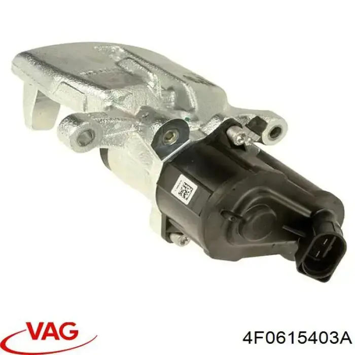 4F0615403A VAG Pinza de freno trasera izquierda