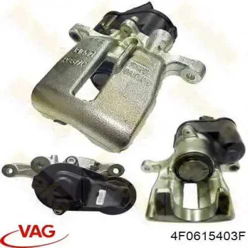 Comprar 4F0615403F VAG Pinza de freno trasera izquierda