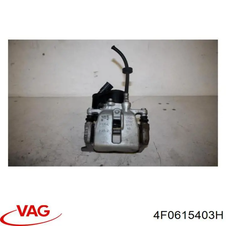 4F0615403H VAG Pinza de freno trasera izquierda