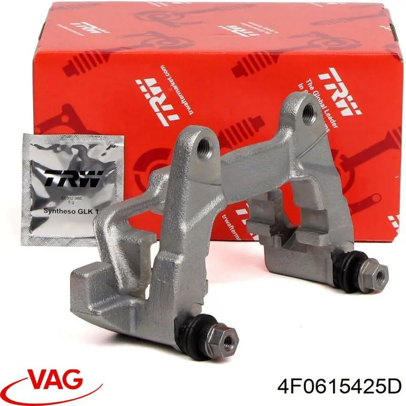 4F0615425D VAG soporte, pinza de freno trasera