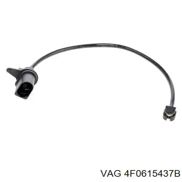 Sensor de desgaste de las pastillas de freno delanteras 4F0615437B VAG