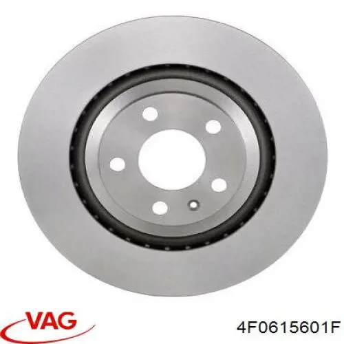 Disco de freno trasero VAG 4F0615601F precio, desde 51,64 EUR
