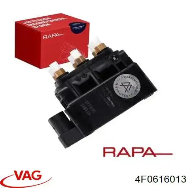 Comprar 4F0616013 VAG Bloque de válvulas de suspensión regulable