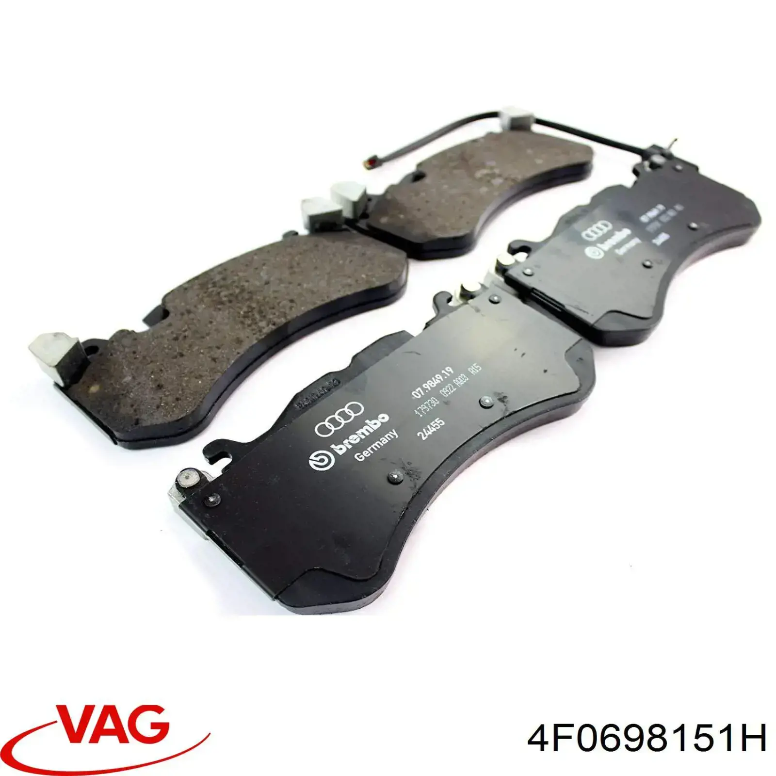 Pastillas freno delanteras VAG 4F0698151H precio, desde 66,80 EUR