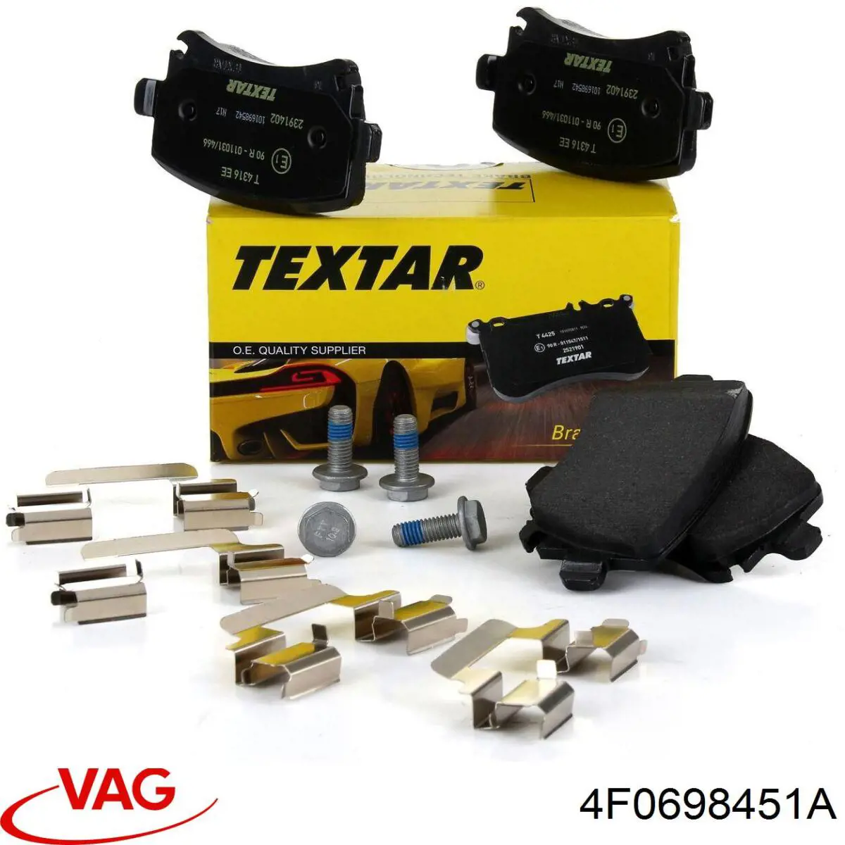 Pastillas traseras de freno VAG 4F0698451A precio, desde 21,42 EUR