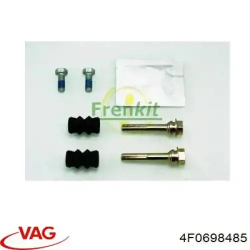 Kit de reparación de pinzas de freno trasero 4F0698485 VAG