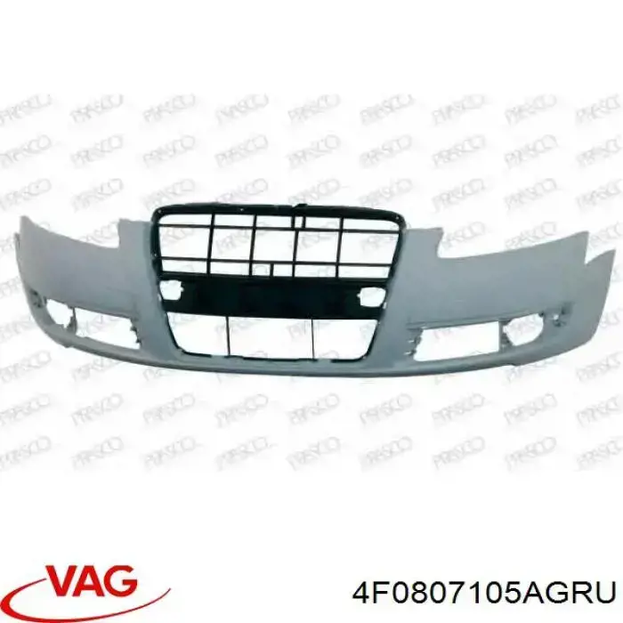 Parachoques delantero VAG 4F0807105AGRU precio, desde 171,77 EUR
