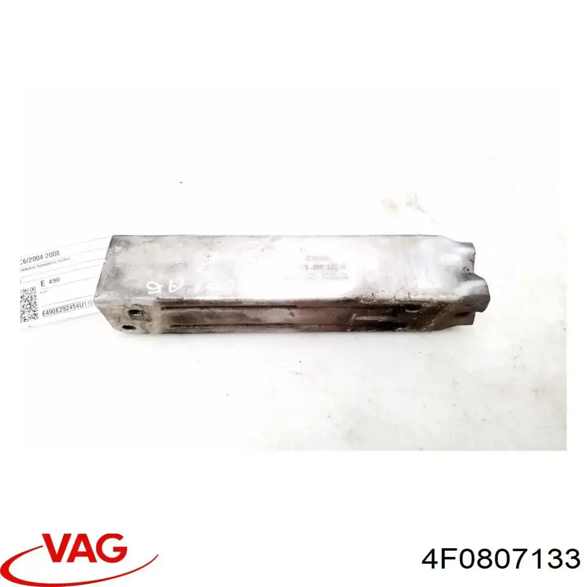 Comprar 4F0807133 VAG Soporte del refuerzo del parachoques delantero