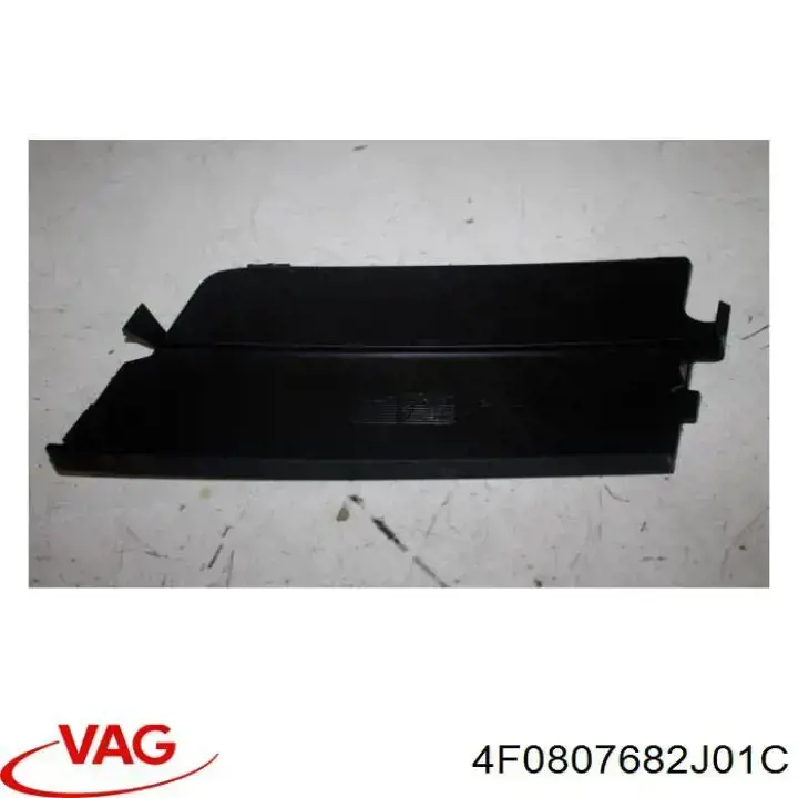 4F0807682J01C VAG Tapa de rejilla de faro antiniebla delantero derecho