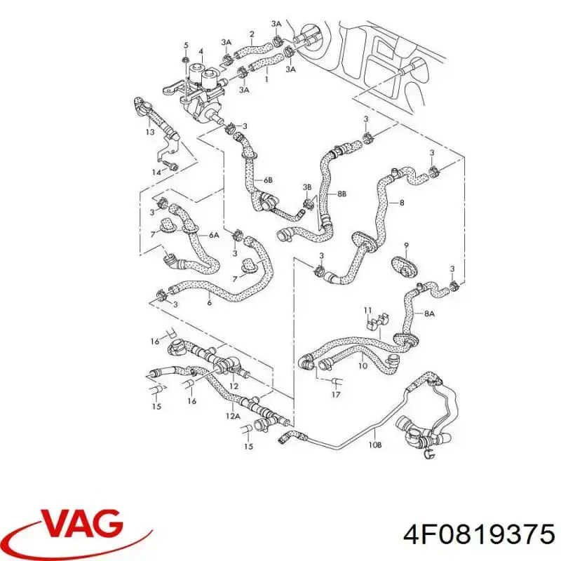  VAG 4F0819375 precio, desde 109,76 EUR