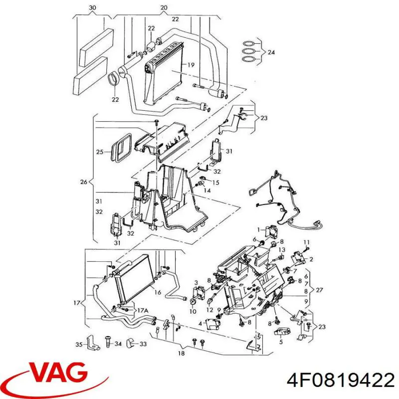 4F0819422 VAG 