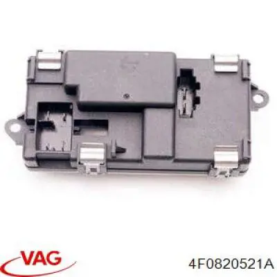 4F0820521A VAG control de velocidad de el ventilador de enfriamiento (unidad de control)
