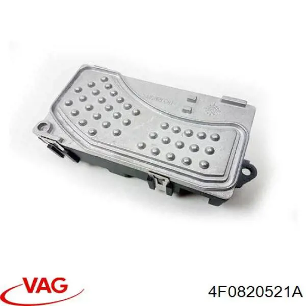 Resitencia, ventilador habitáculo VAG 4F0820521A