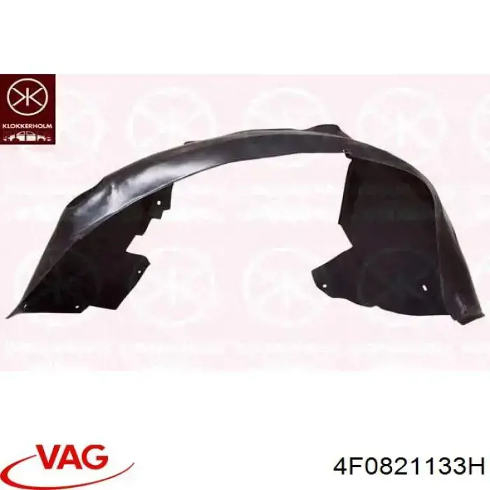 Guardalodos interior izquierdo, guardafango delantero VAG 4F0821133H precio, desde 29,98 EUR