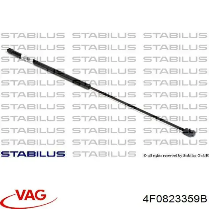 Muelle neumático, tapa delantera VAG 4F0823359B precio, desde 13,98 EUR
