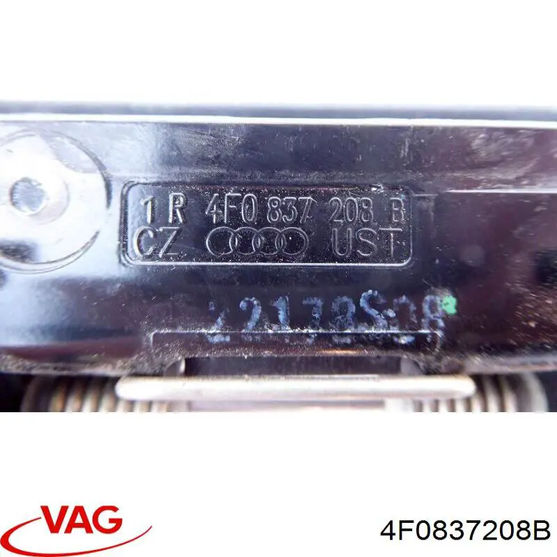 Manija exterior derecha de puerta delantera VAG 4F0837208B precio, desde 39,20 EUR