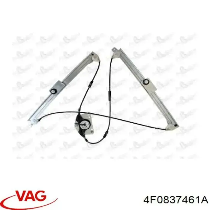 Mecanismo elevalunas delantero izquierdo VAG 4F0837461A precio, desde 49,45 EUR
