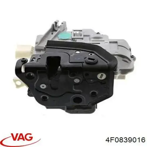 4F0839016 VAG Cerradura de la puerta trasera derecha