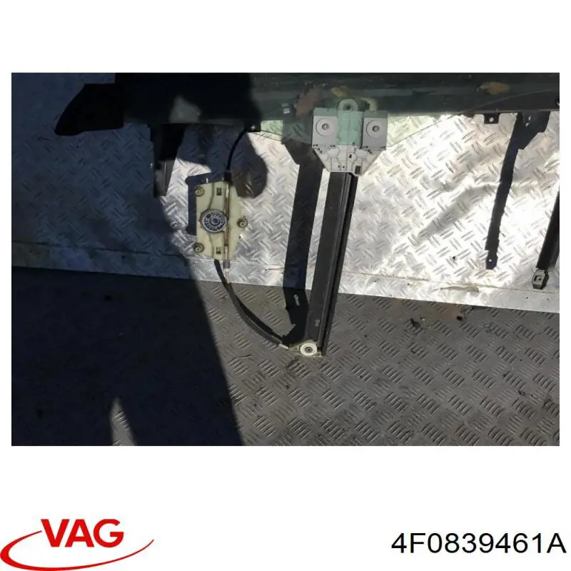 Mecanismo de elevalunas de la puerta trasera izquierda 851074 VALEO