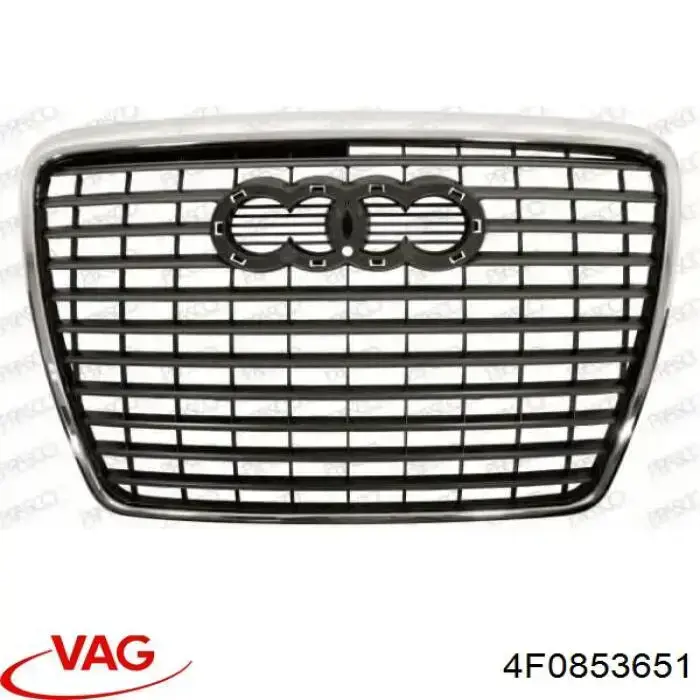 Rejilla delantera VAG 4F0853651 precio, desde 101,72 EUR