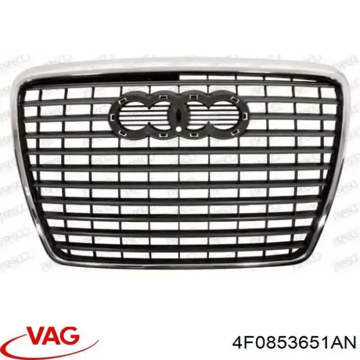 Rejilla delantera VAG 4F0853651AN precio, desde 98,92 EUR